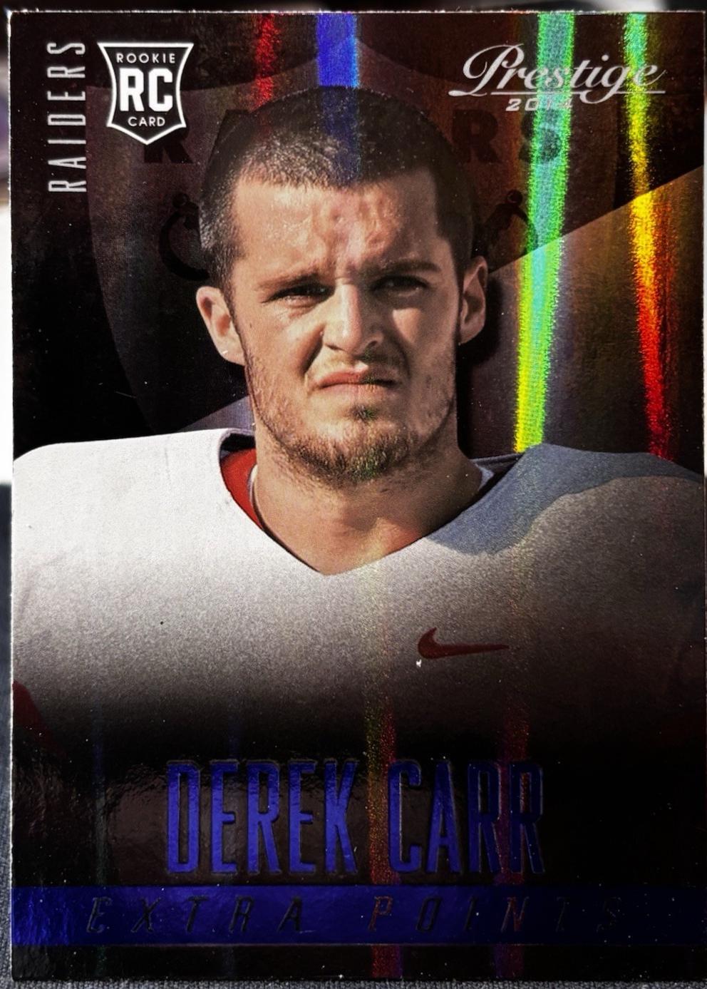 Derek Carr [Extra Points Blue] #231