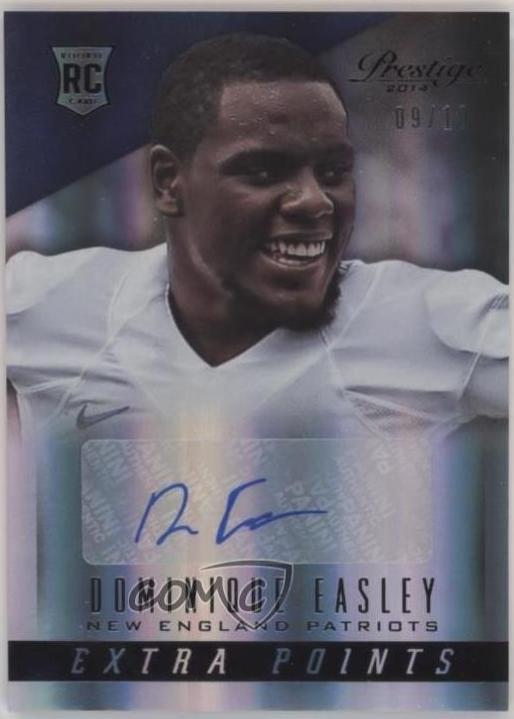 Dominique Easley [Extra Points Black Autograph] #285