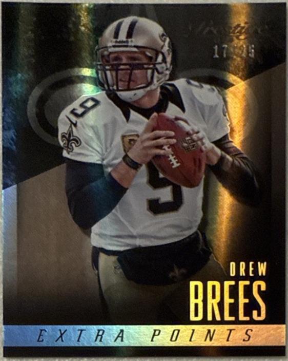 Drew Brees [Extra Points Holo Silver] #162