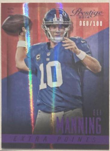 Eli Manning [Extra Points Purple] #109