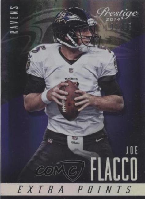 Joe Flacco [Extra Points Holo Silver] #26