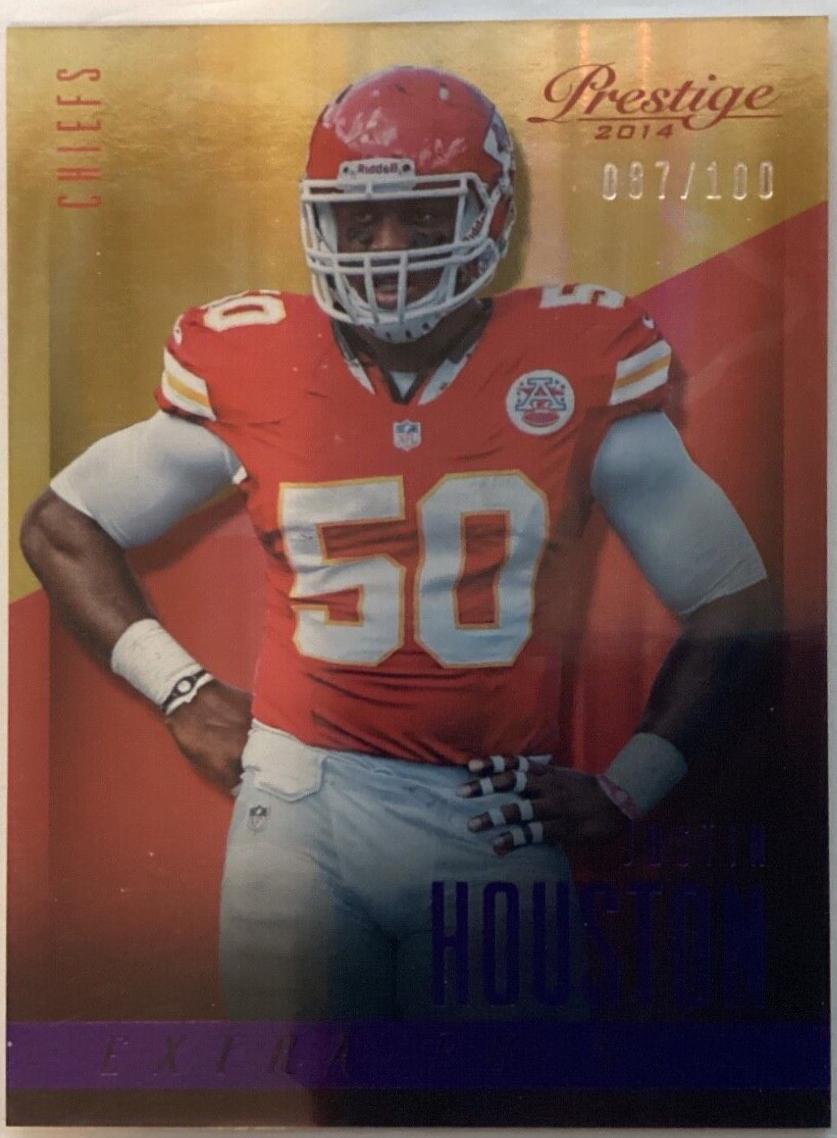 Justin Houston [Extra Points Purple] #90