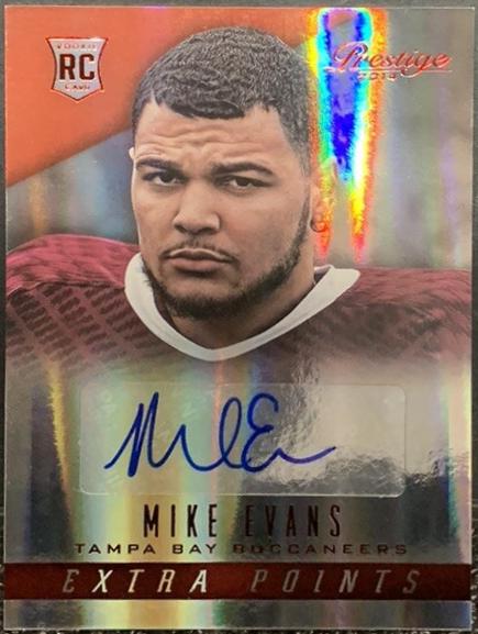 Mike Evans [Printing Plate Autograph] #274