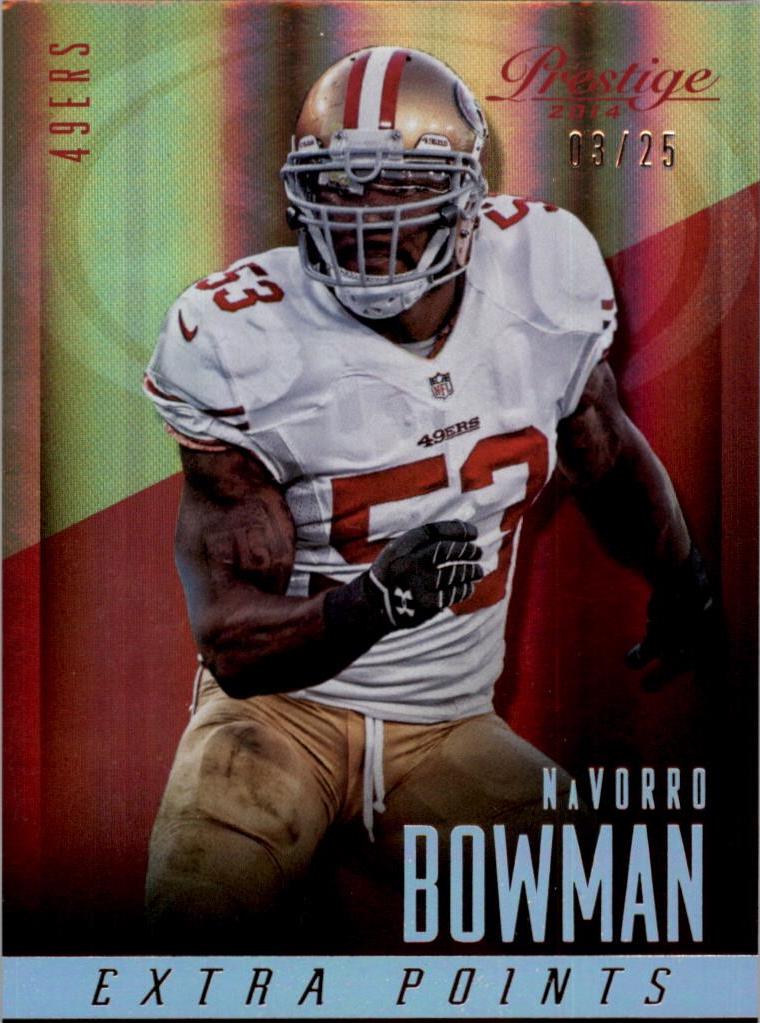 Navorro Bowman [Extra Points Holo Silver] #192