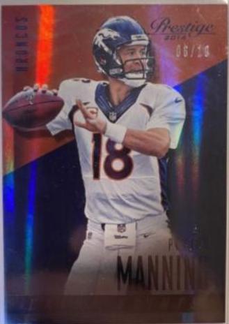 Peyton Manning [Extra Points Holo Silver] #77
