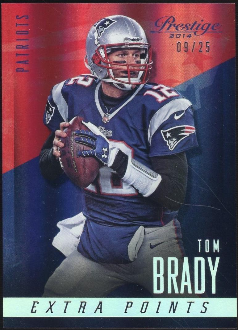 Tom Brady [Extra Points Holo Silver] #13