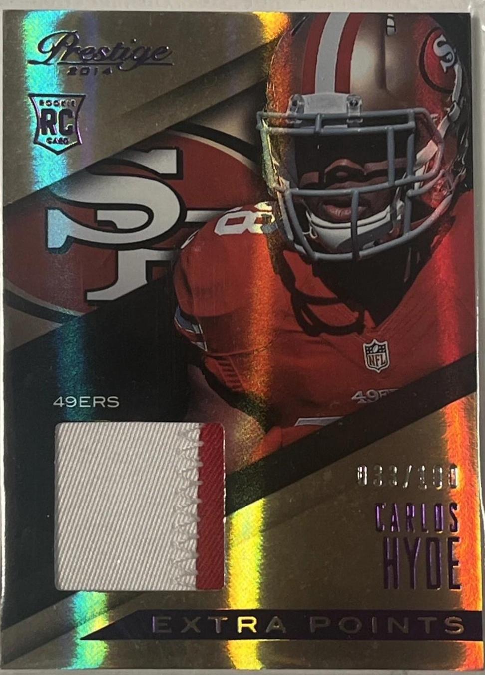 Carlos Hyde [Extra Points Purple] #CH