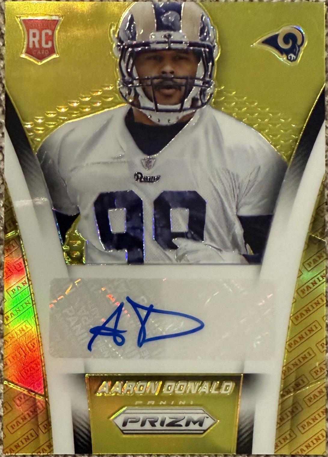 Aaron Donald [Gold] #AR-AD