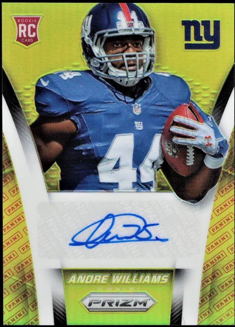 Andre Williams [Panini Logo] #AR-AW