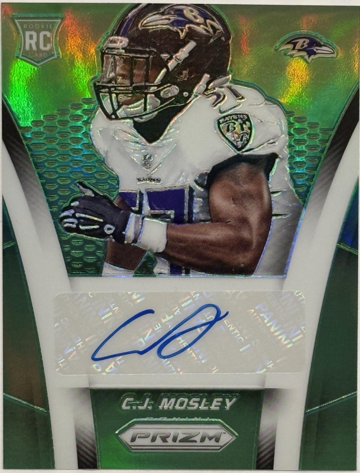 C.J. Mosley [Green] #AR-CJ