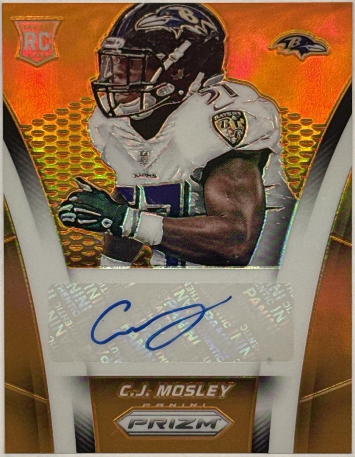 C.J. Mosley [Orange] #AR-CJ