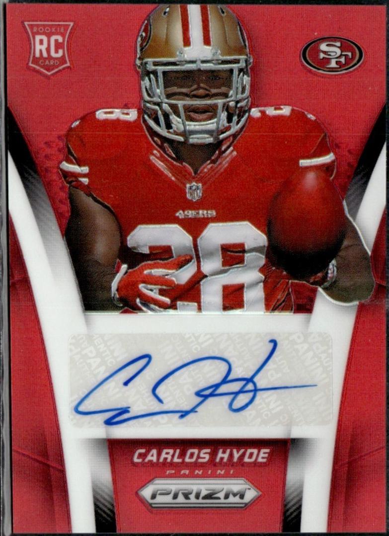 Carlos Hyde [Red] #AR-CH