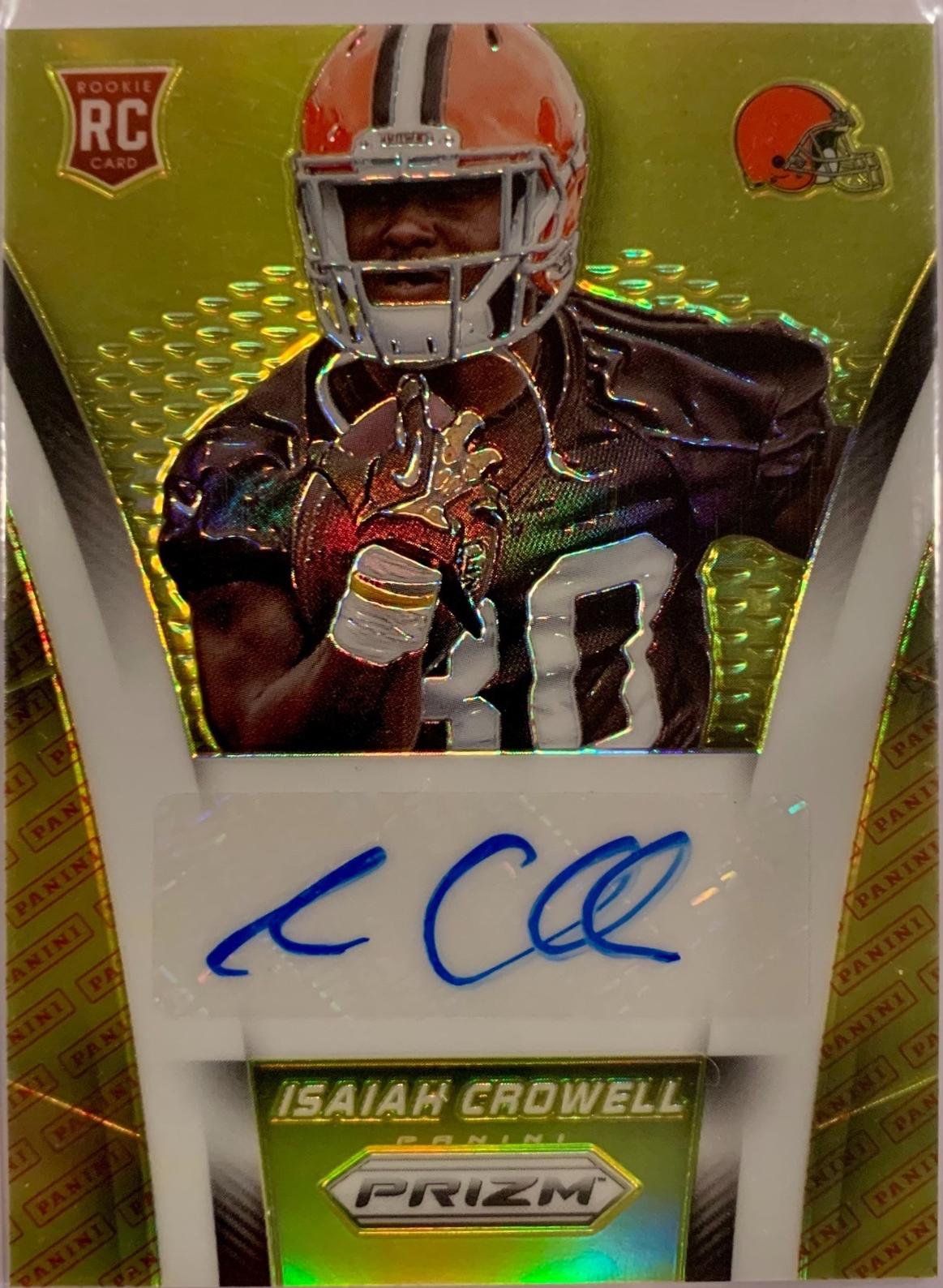 Isaiah Crowell [Panini Logo] #AR-IC