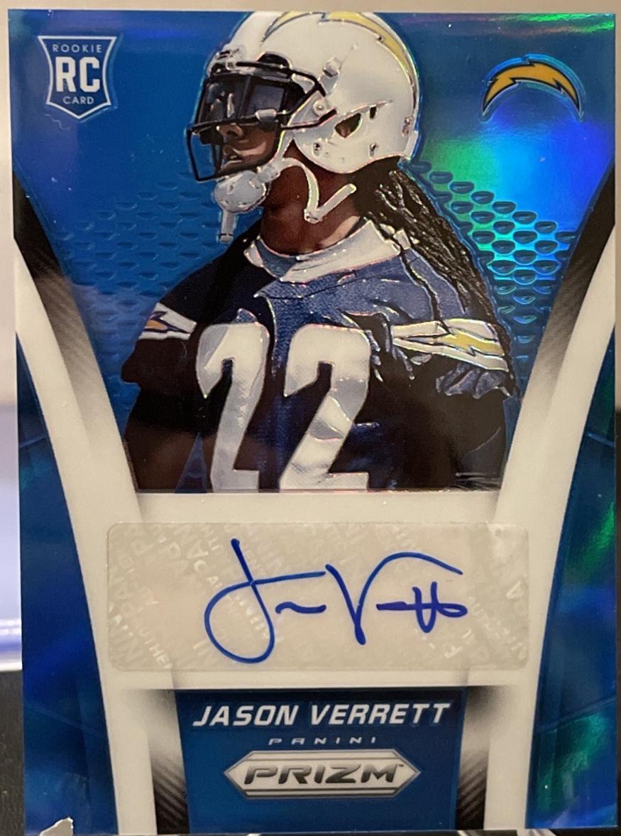 Jason Verrett [Blue] #AR-JV