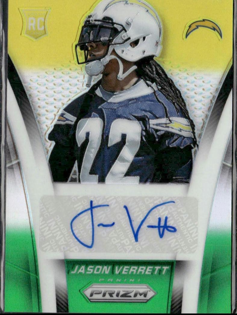 Jason Verrett [Neon Green Yellow] #AR-JV