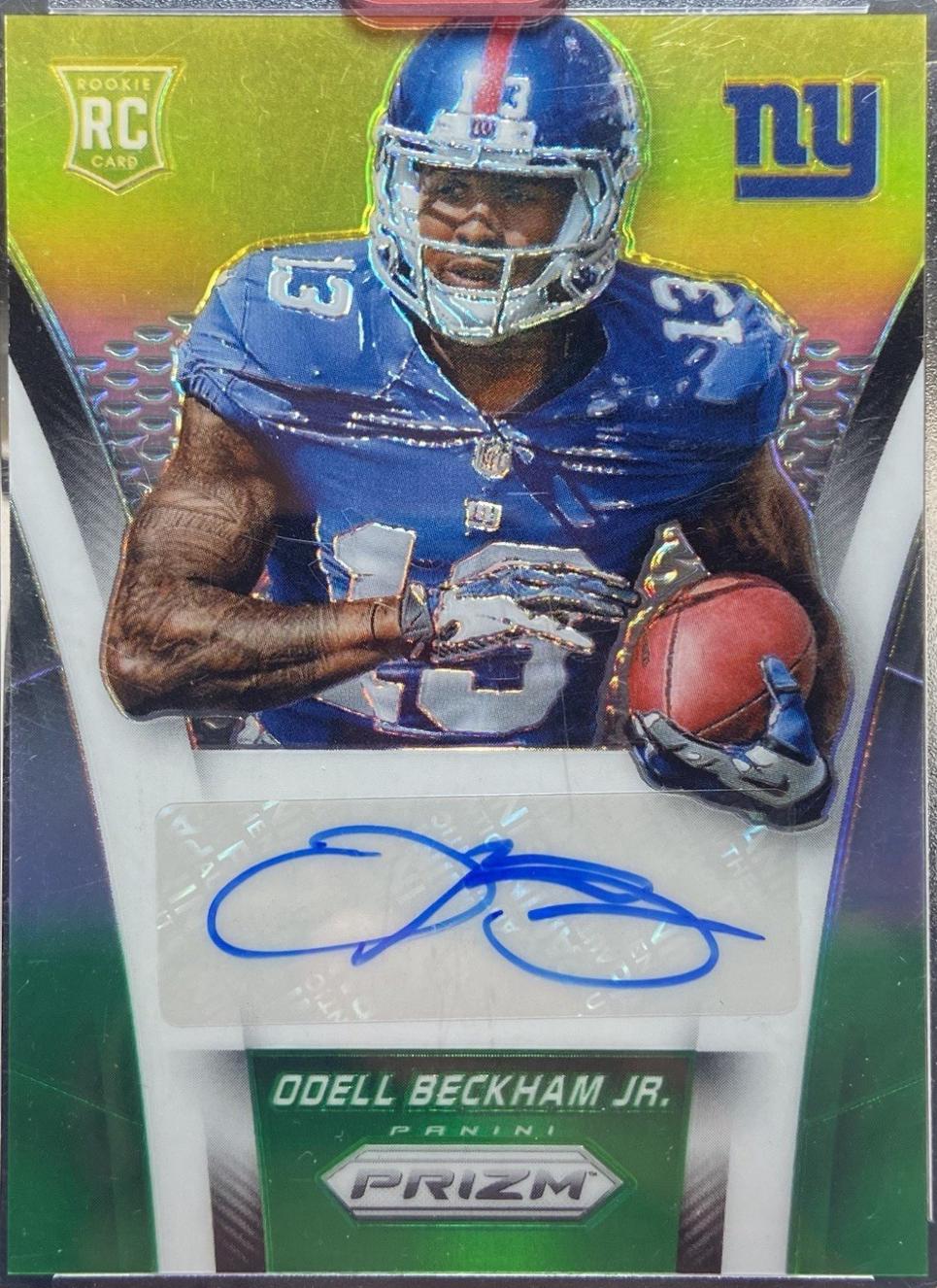 Odell Beckham Jr. [Neon Green Yellow] #AR-OB