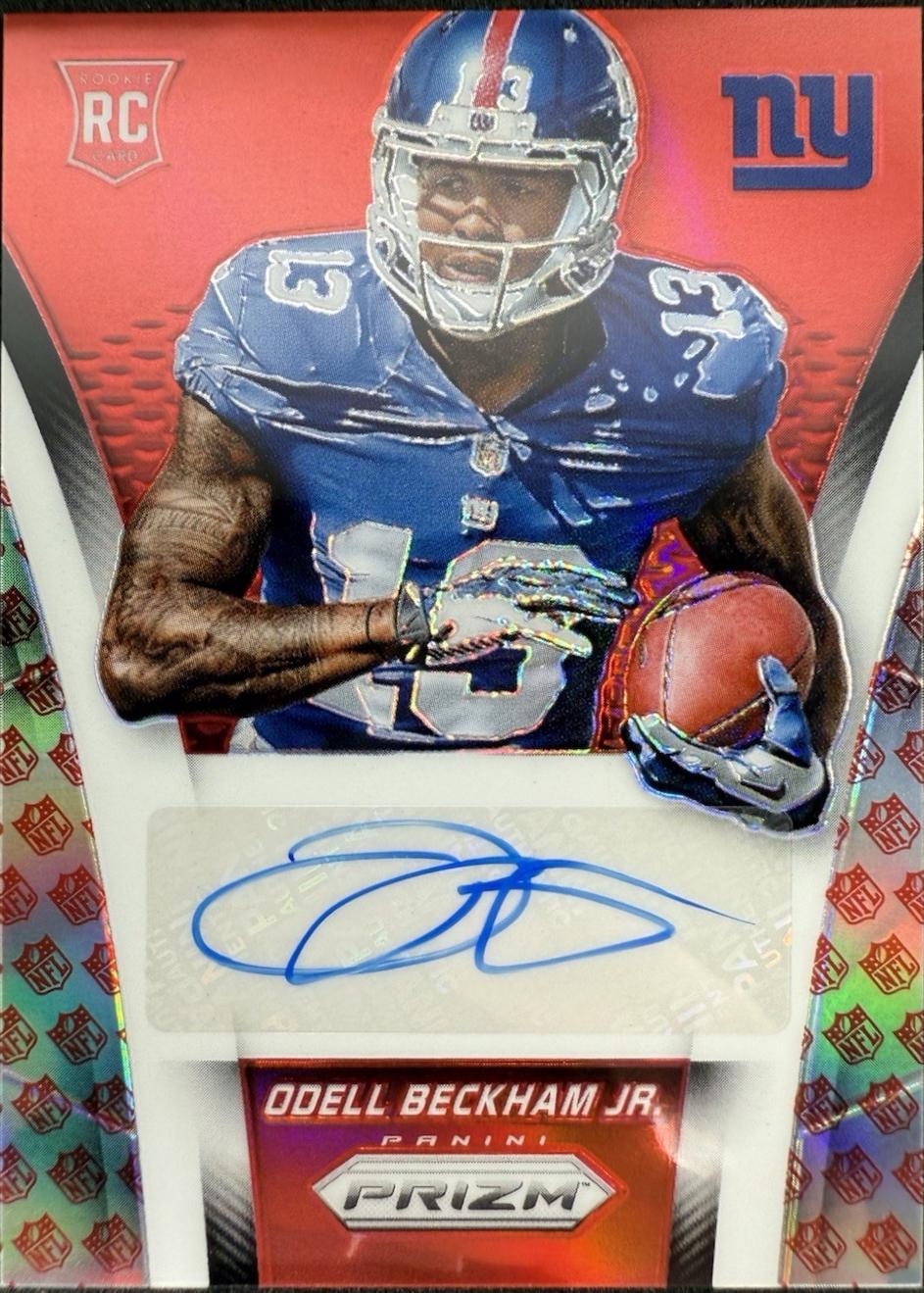 Odell Beckham Jr. [Red] #AR-OB