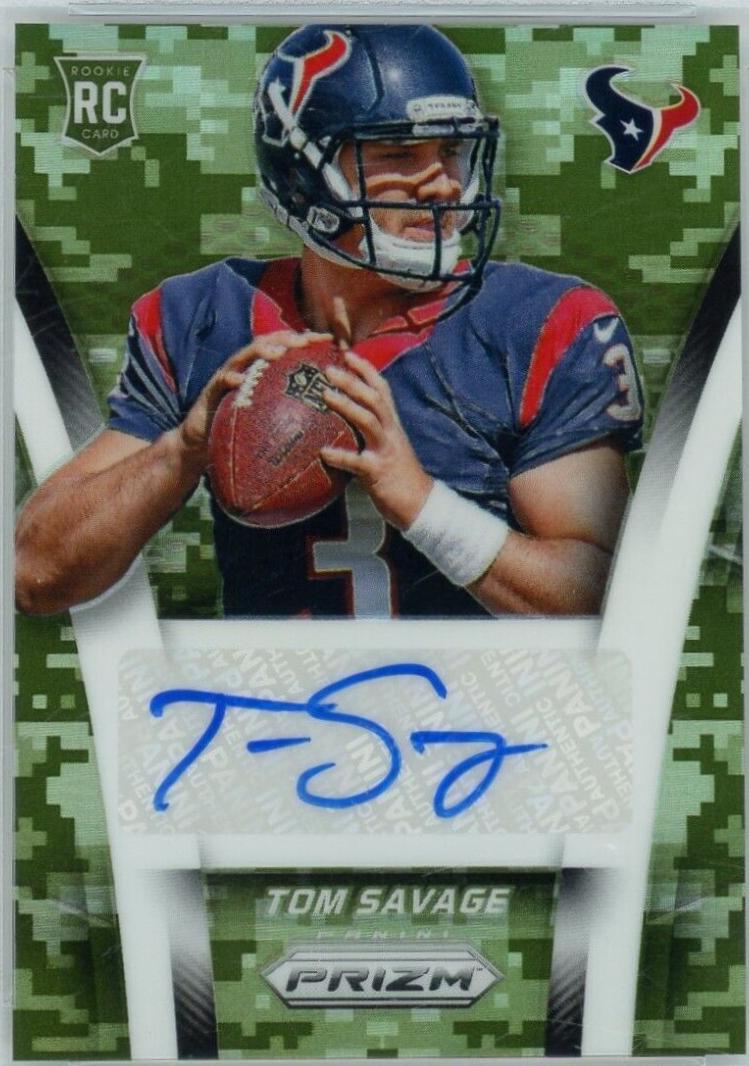 Tom Savage [Camo Prizm] #AR-TO
