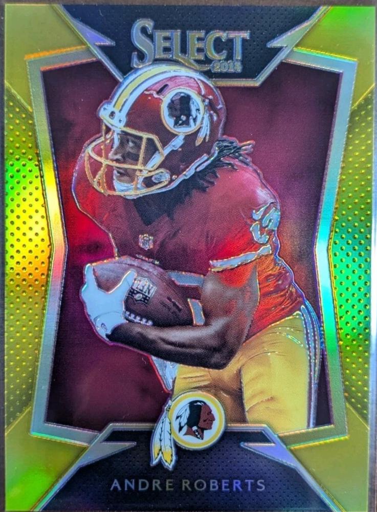 Andre Roberts [Gold Prizm] #48