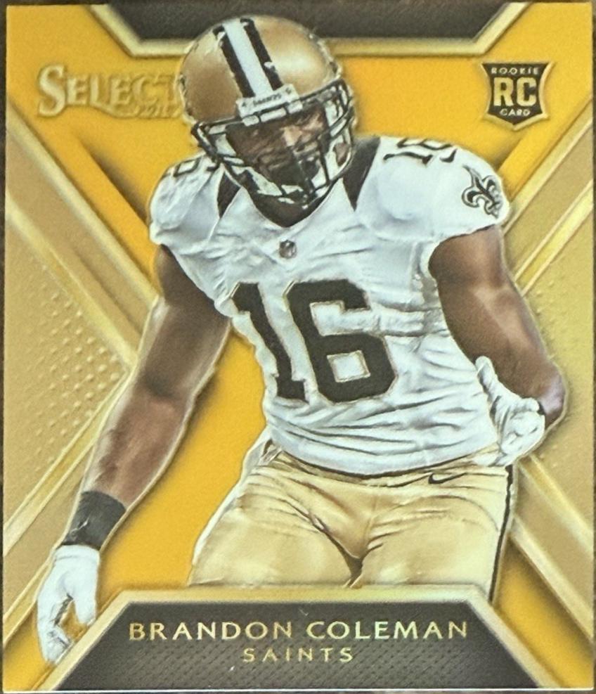 Brandon Coleman [Gold Prizm] #158