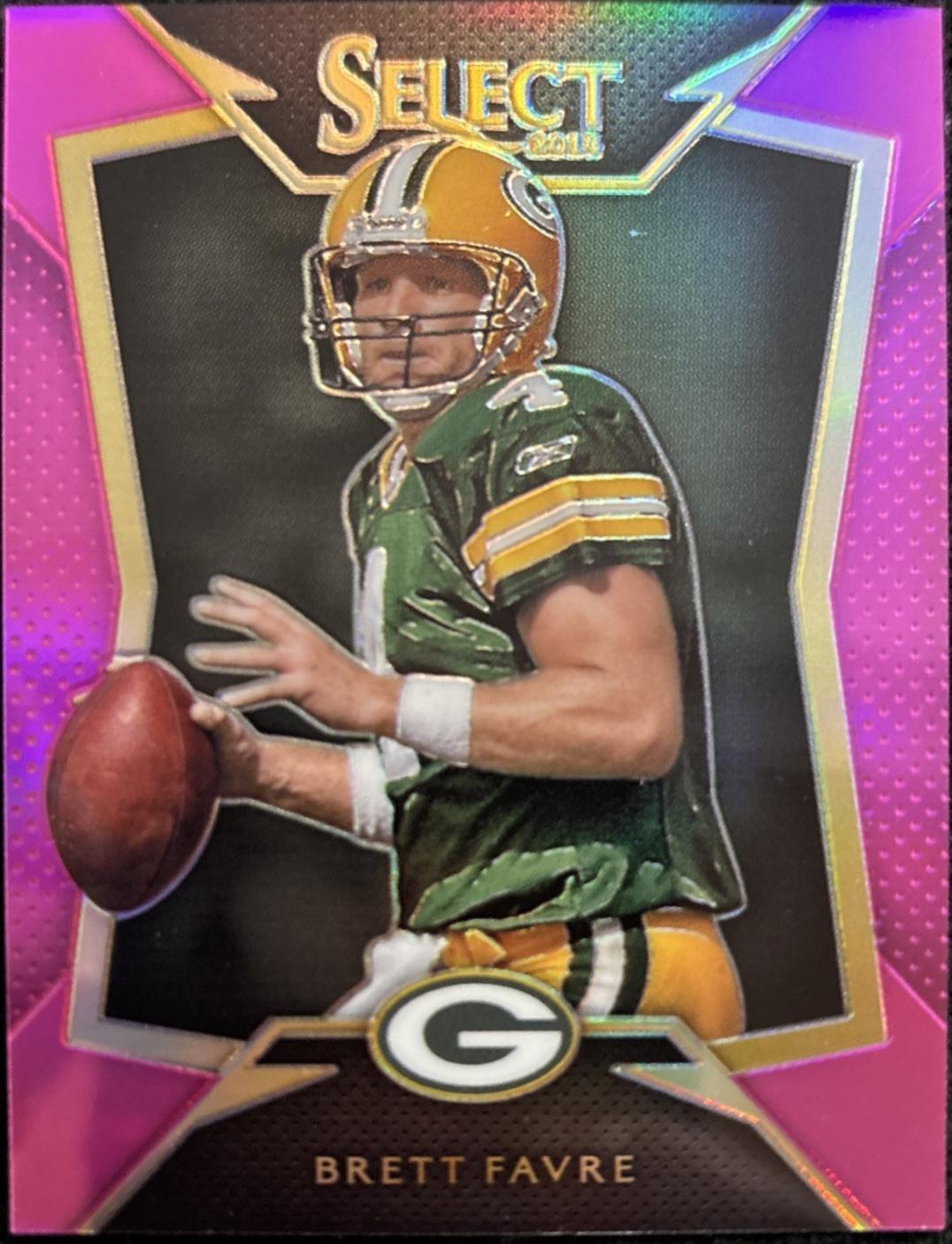 Brett Favre [Fuchsia Prizm] #95
