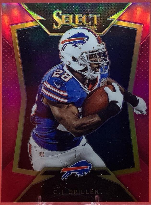 C.J. Spiller [Fuchsia Prizm] #15
