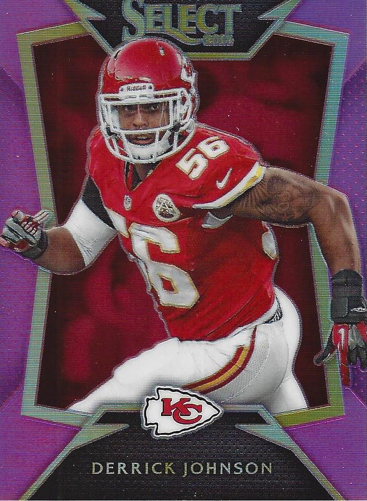 Derrick Johnson [Fuchsia Prizm] #85