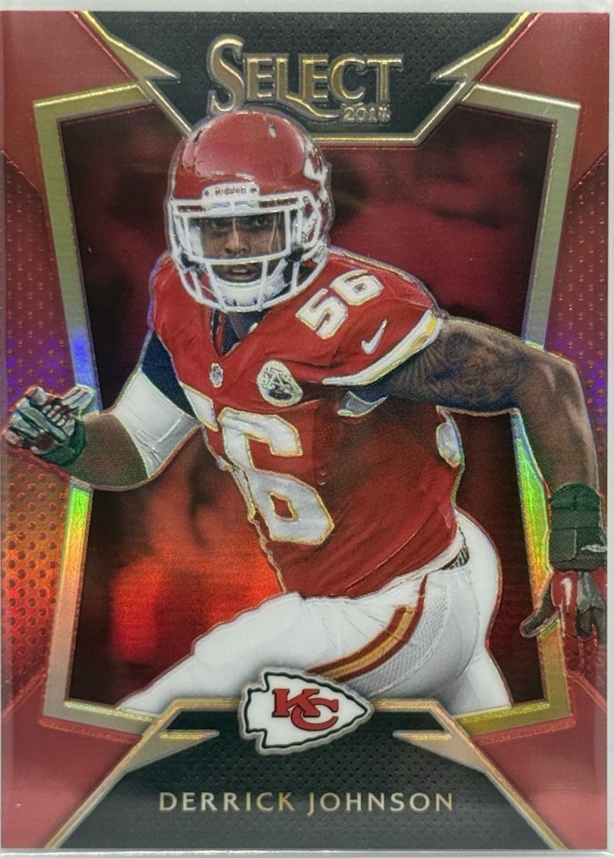 Derrick Johnson [Red Prizm] #85