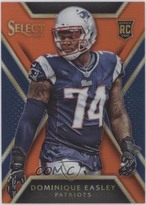 Dominique Easley [Orange Prizm] #119