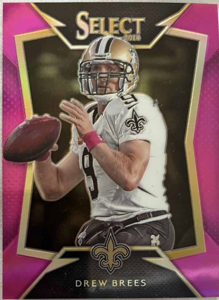 Drew Brees [Fuchsia Prizm] #65