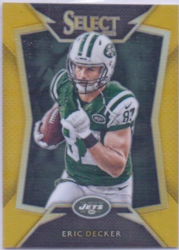 Eric Decker [Gold Prizm] #62