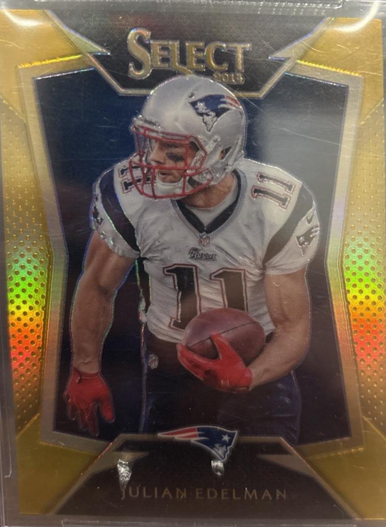 Julian Edelman [Gold Prizm] #5