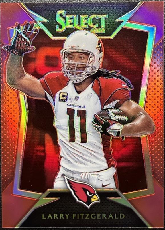 Larry Fitzgerald [Red Prizm] #6