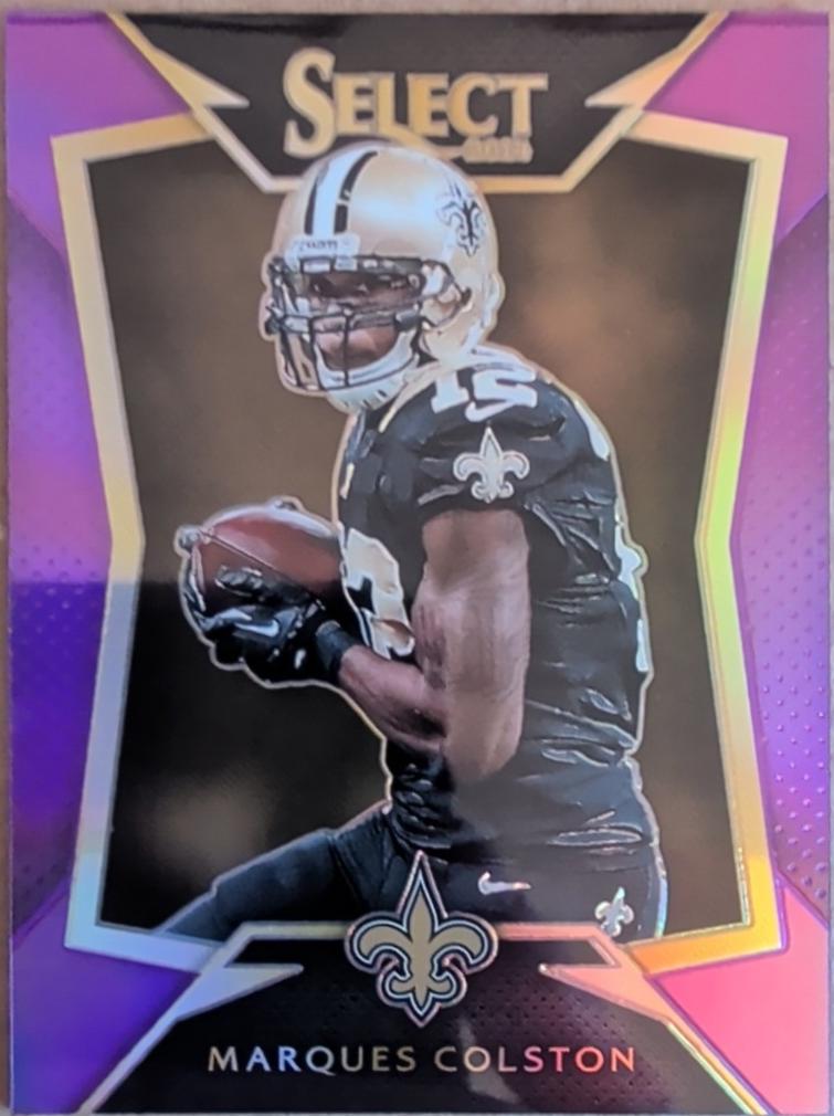 Marques Colston [Purple Prizm] #27