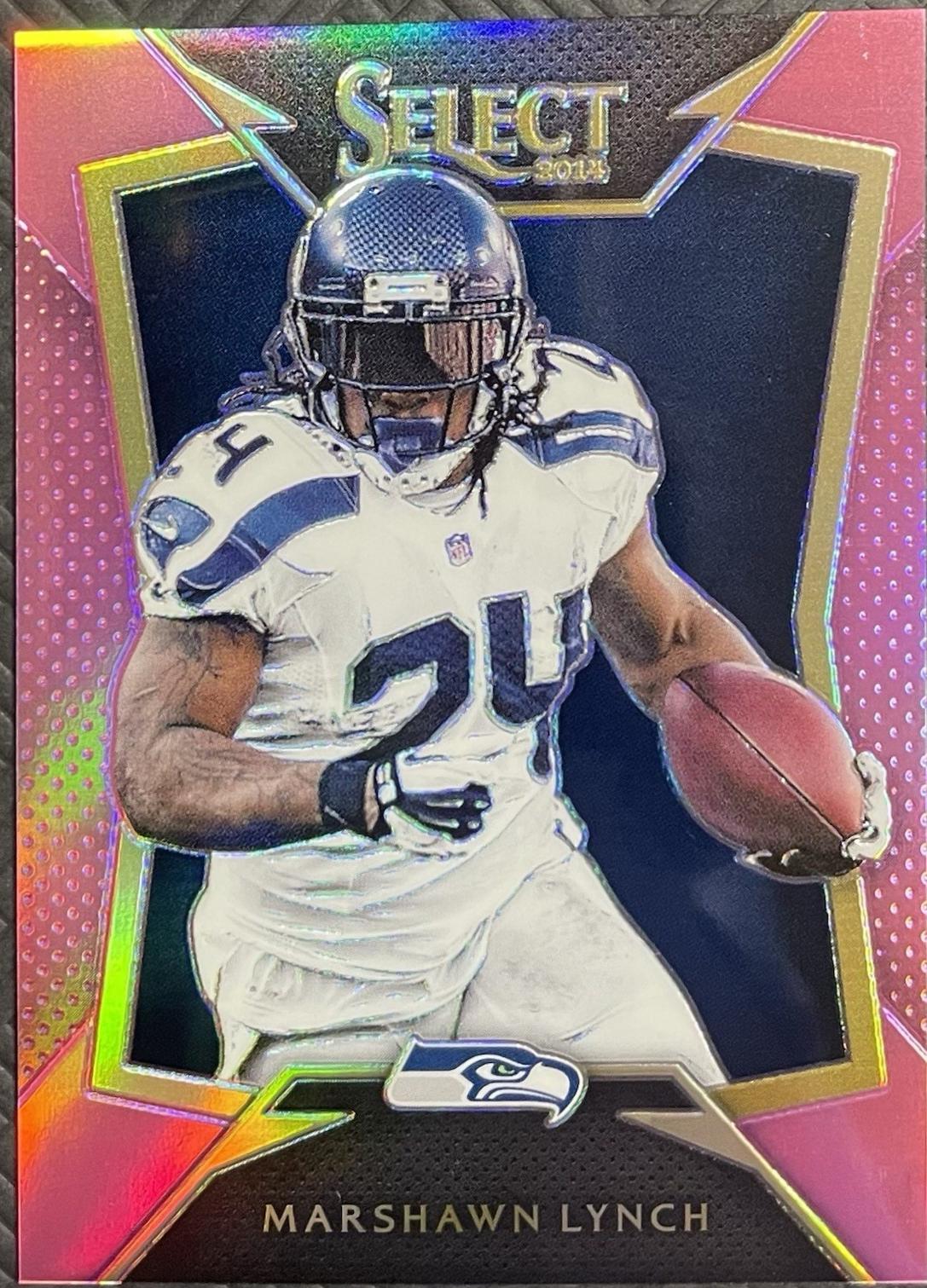 Marshawn Lynch [Fuchsia Prizm] #25