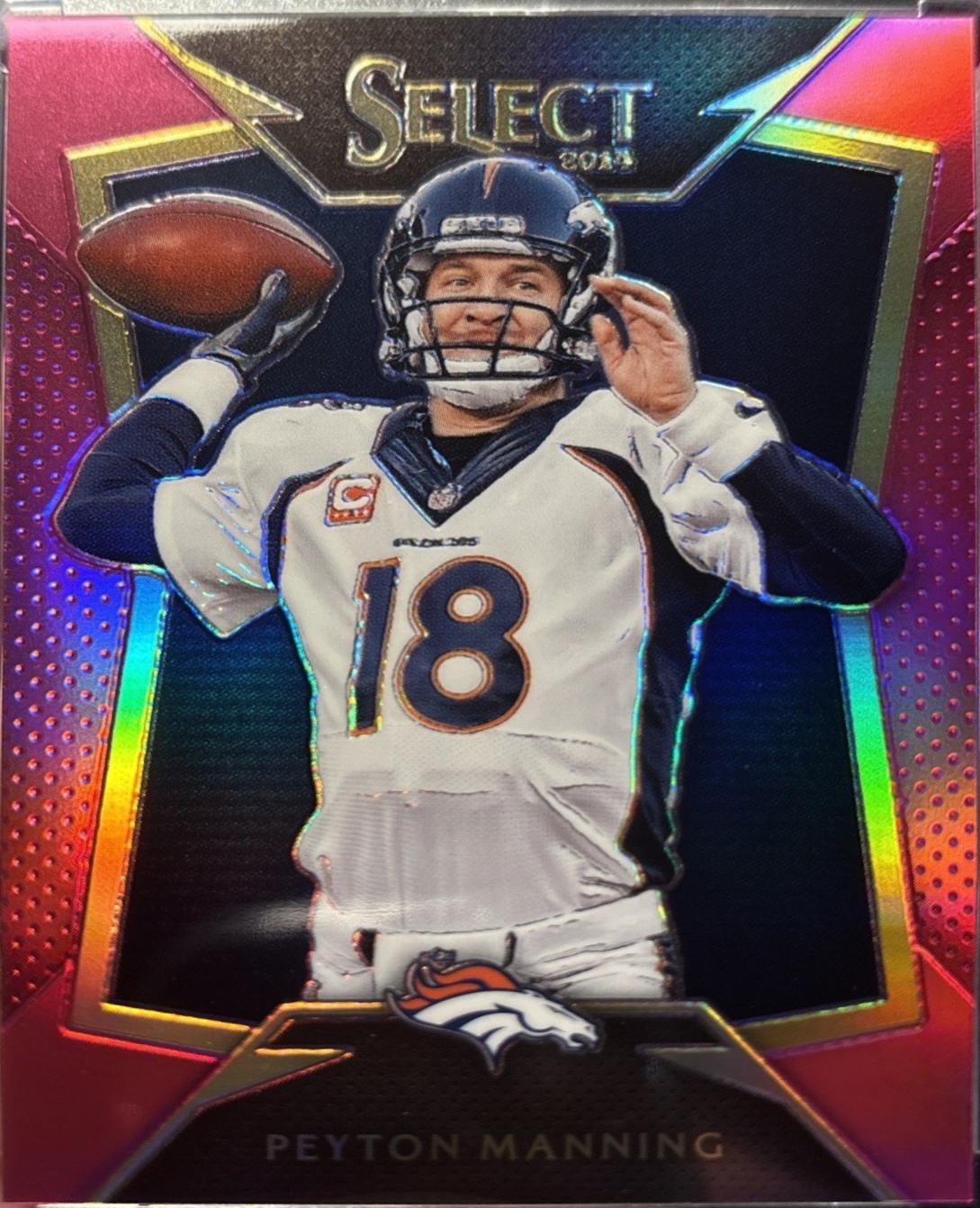 Peyton Manning [Fuchsia Prizm] #28