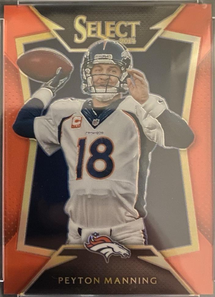 Peyton Manning [Orange Prizm] #28