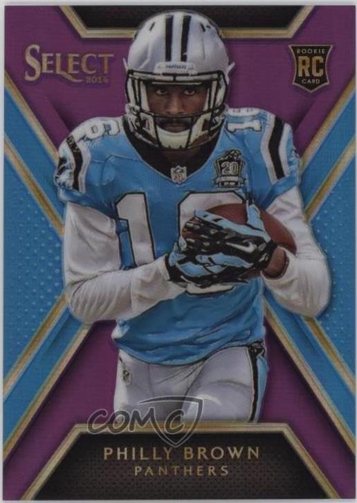 Philly Brown [Purple Prizm] #198