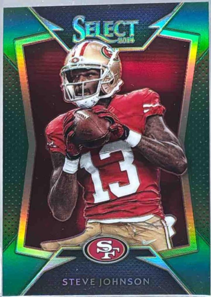 Steve Johnson [Green Prizm] #17