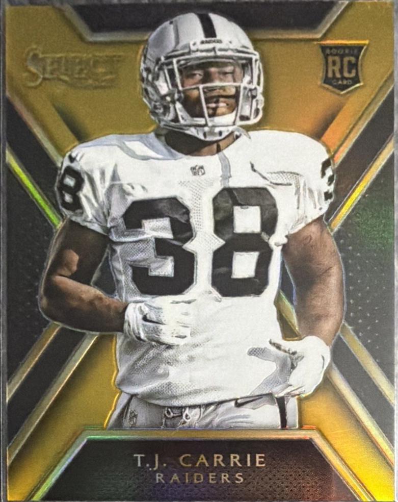 T.J. Carrie [Gold Prizm] #143