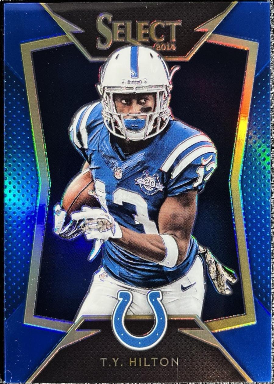 T.Y. Hilton [Blue Prizm] #40