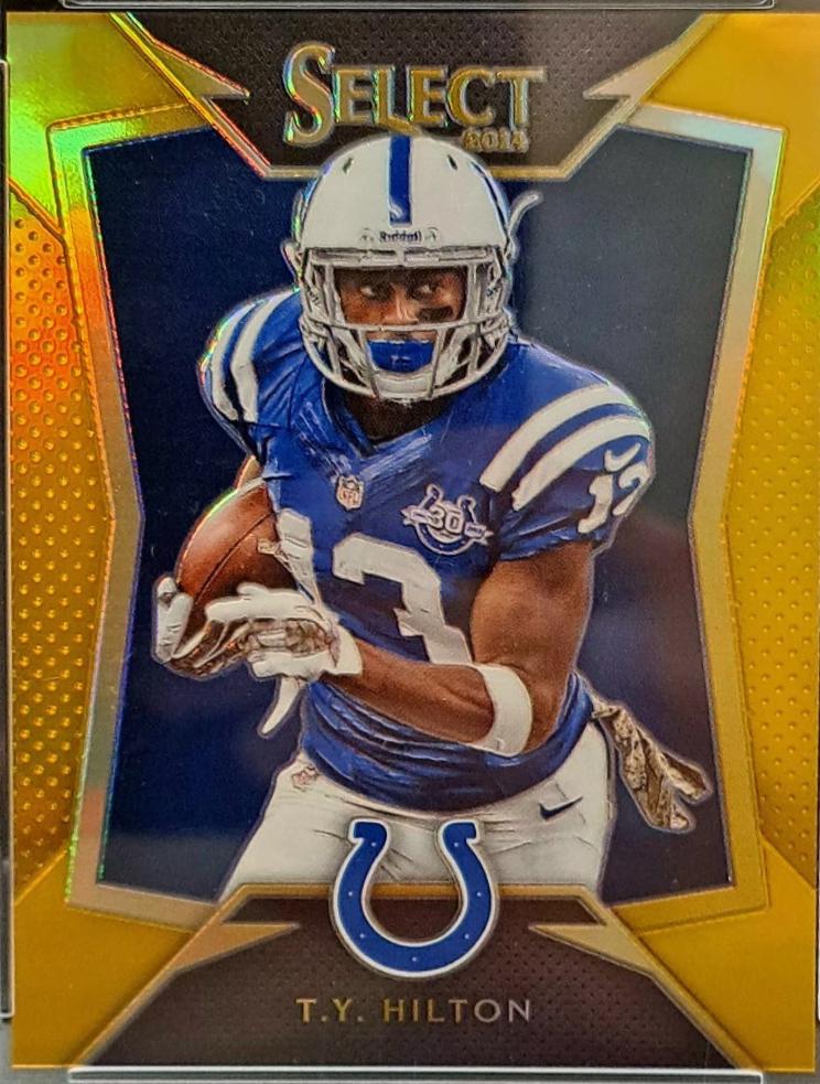 T.Y. Hilton [Gold Prizm] #40