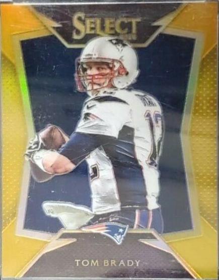 Tom Brady [Gold Prizm] #46