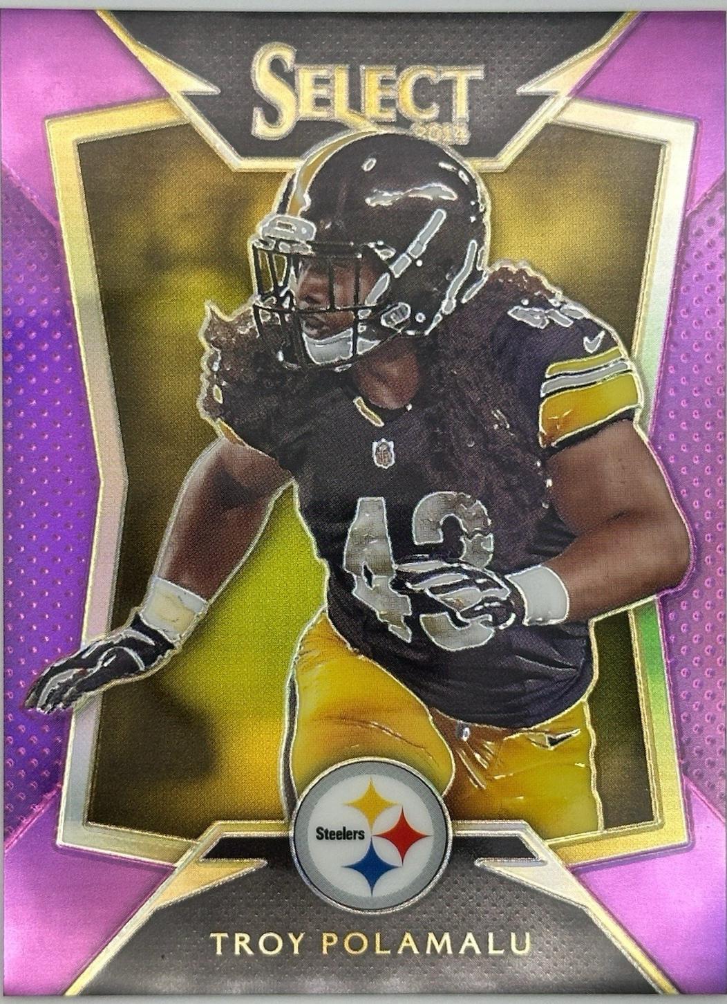 Troy Polamalu [Purple Prizm] #72