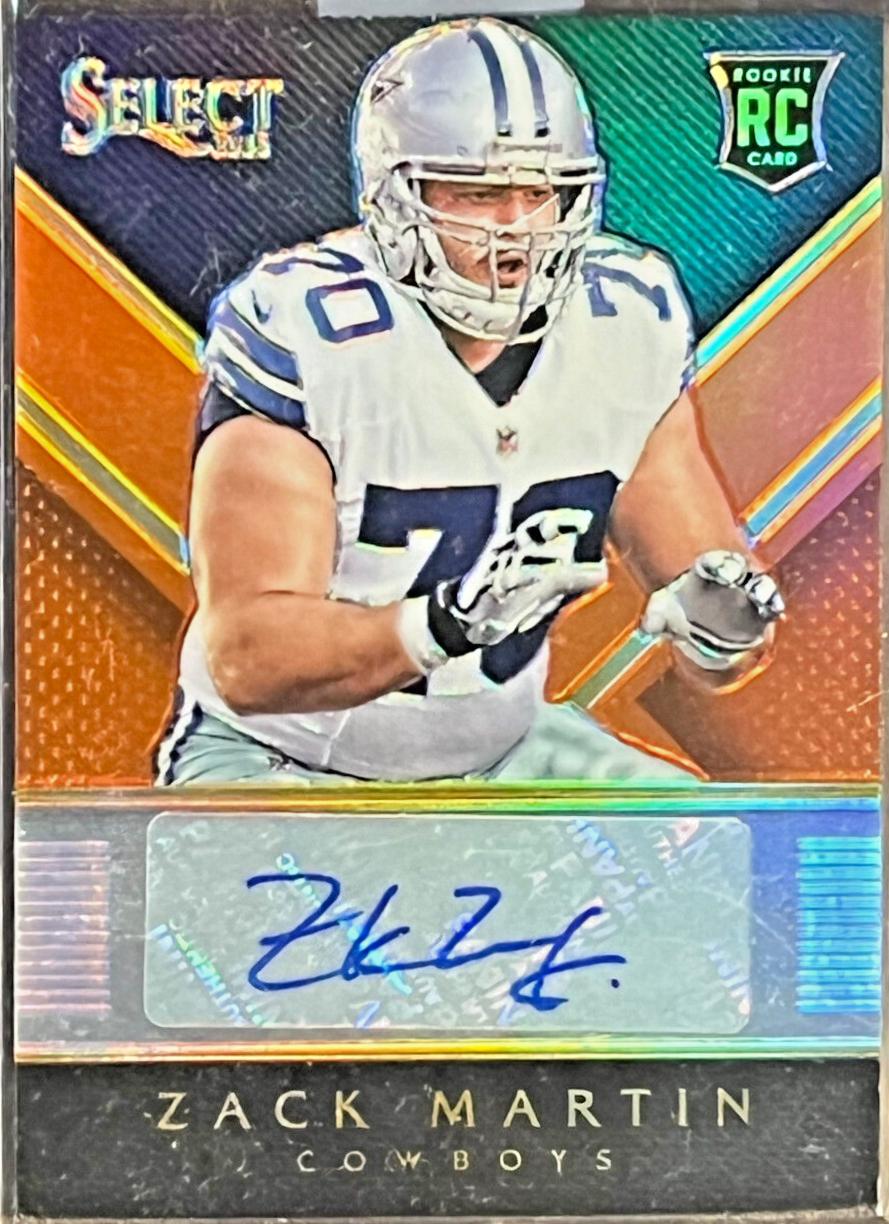 Zack Martin [Orange Prizm] #RA-ZM