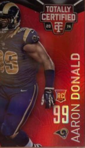 Aaron Donald [Mirror Platinum Red] #151