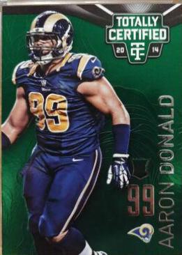 Aaron Donald [Platinum Green] #151