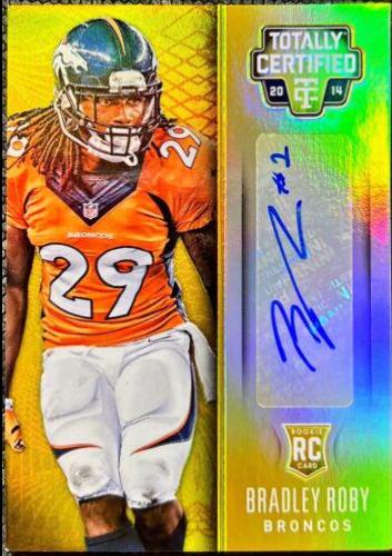 Bradley Roby [Autograph Platinum Gold] #120