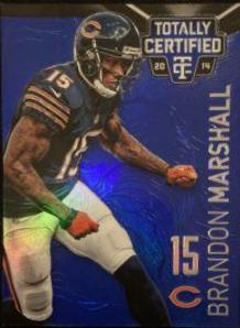 Brandon Marshall [Mirror Platinum Blue] #16