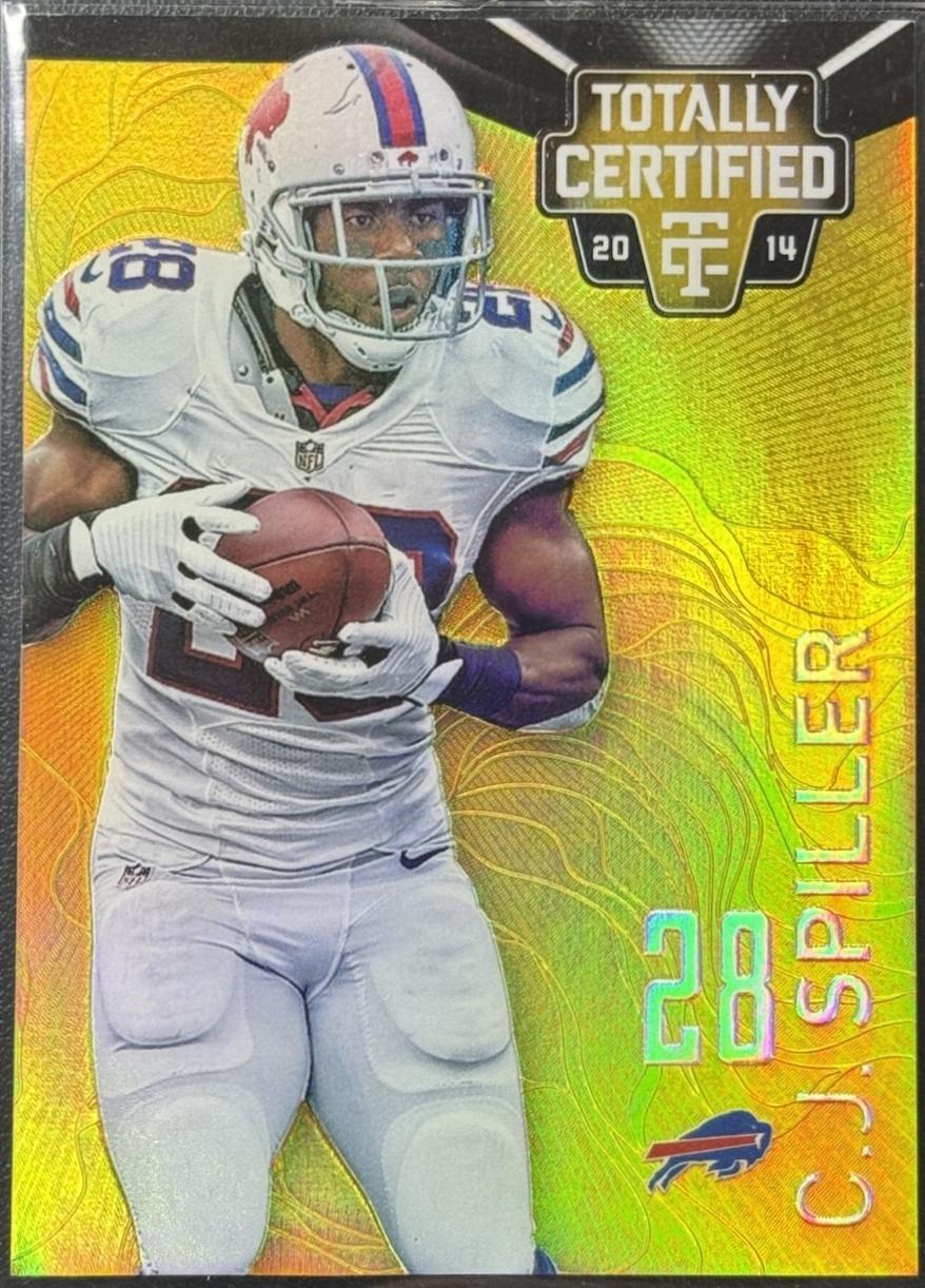 C.J. Spiller [Mirror Platinum Gold] #10